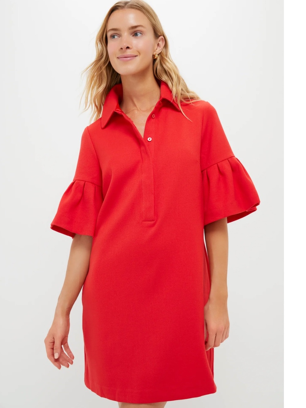 NWT- Tuckernuck Red Crepe Massey Dress